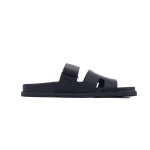 Hermes Slippers Black
