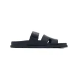 Hermes Slippers Black