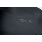 Hermes Slippers Black Blue