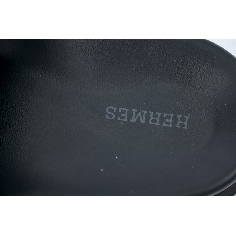 Hermes Slippers Black Blue