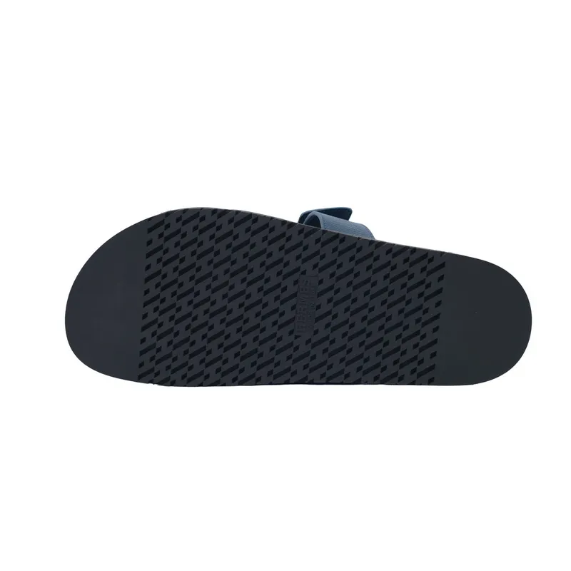 Hermes Slippers Black Blue