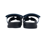 Hermes Slippers Black Blue