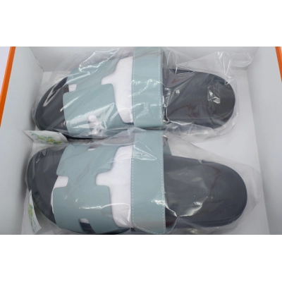 Hermes Slippers Blue 02