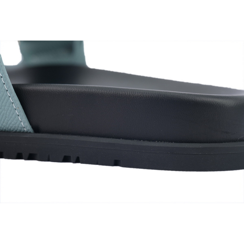 Hermes Slippers Blue