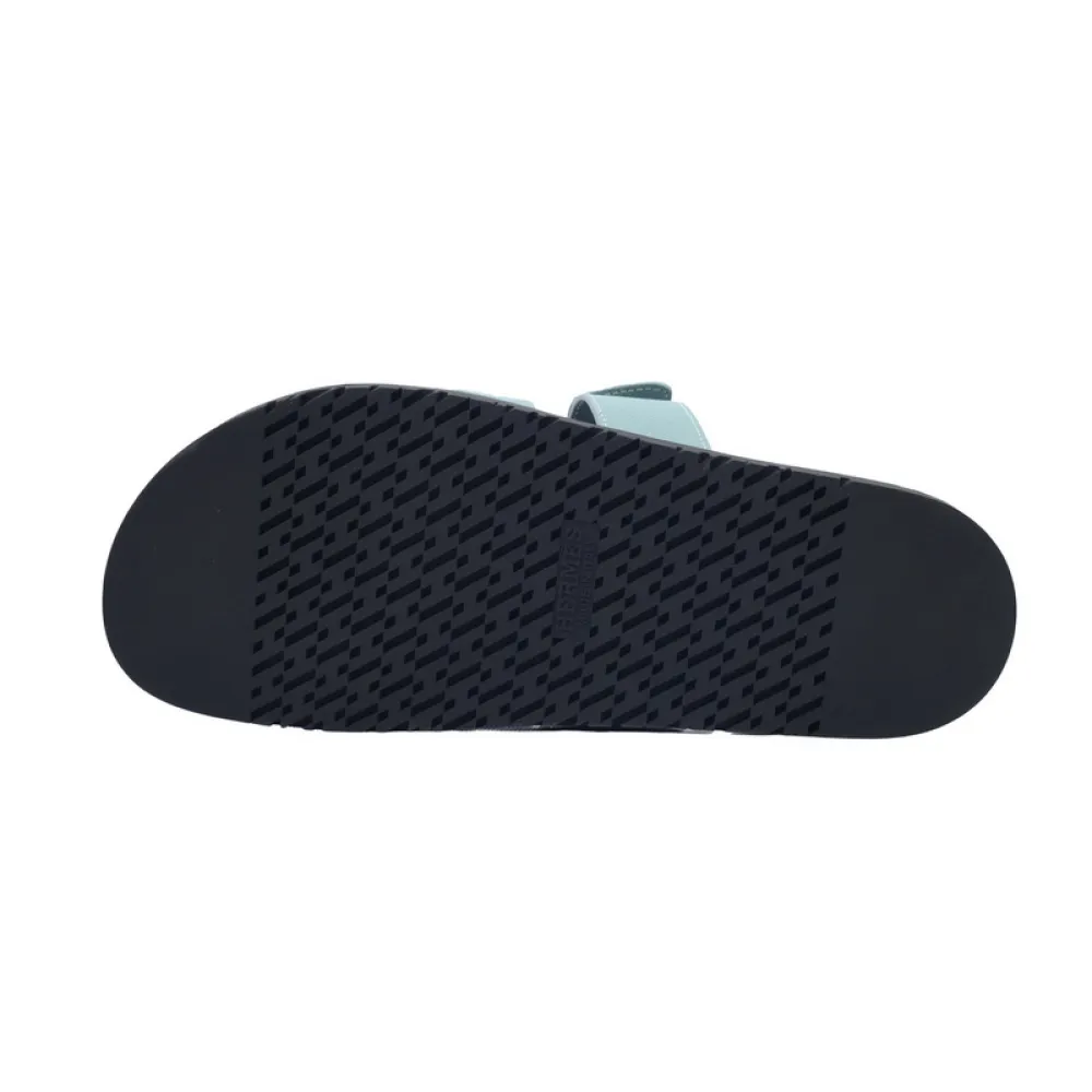 Hermes Slippers Blue