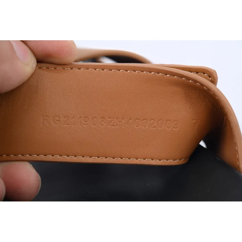 Hermes Slippers Brown