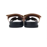 Hermes Slippers Brown