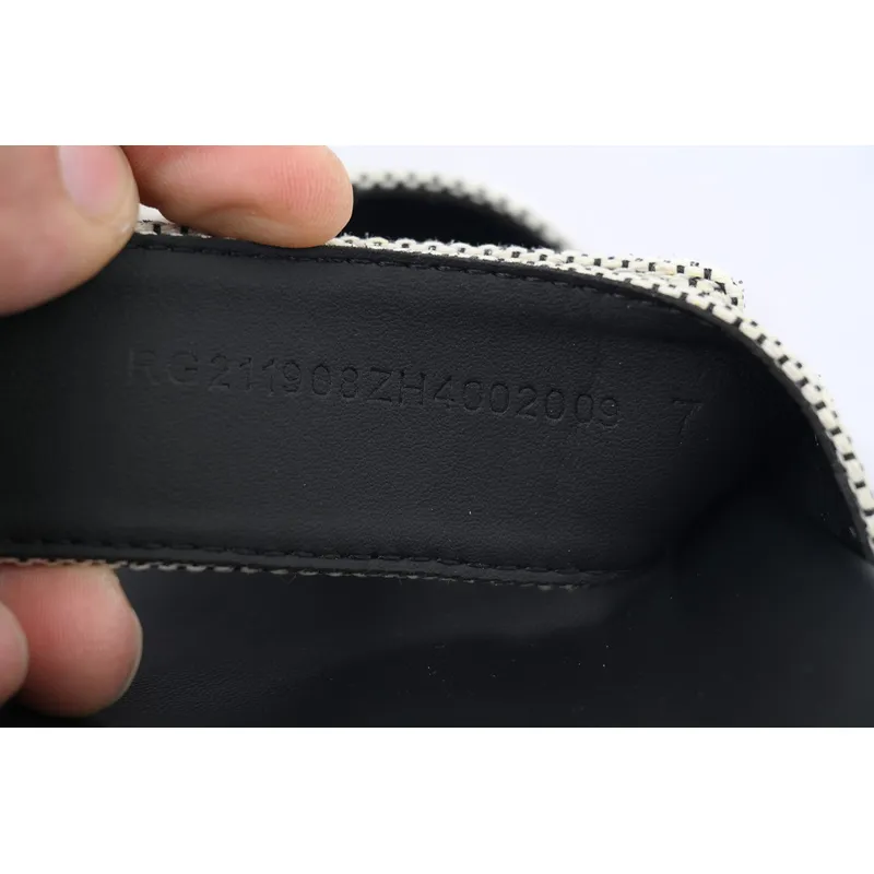 Hermes Slippers Dark Gray