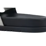 Hermes Slippers Dark Gray