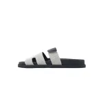 Hermes Slippers Dark Gray