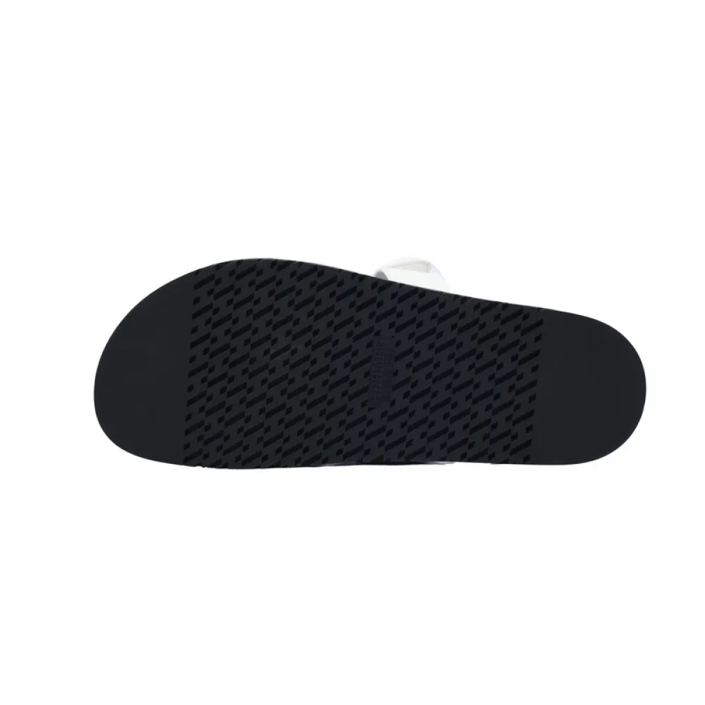 Hermes Slippers White