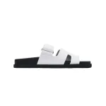 Hermes Slippers White