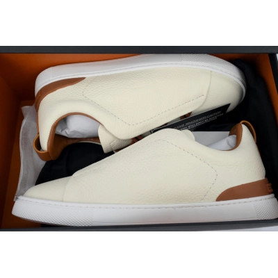 Zegna Brown White  02