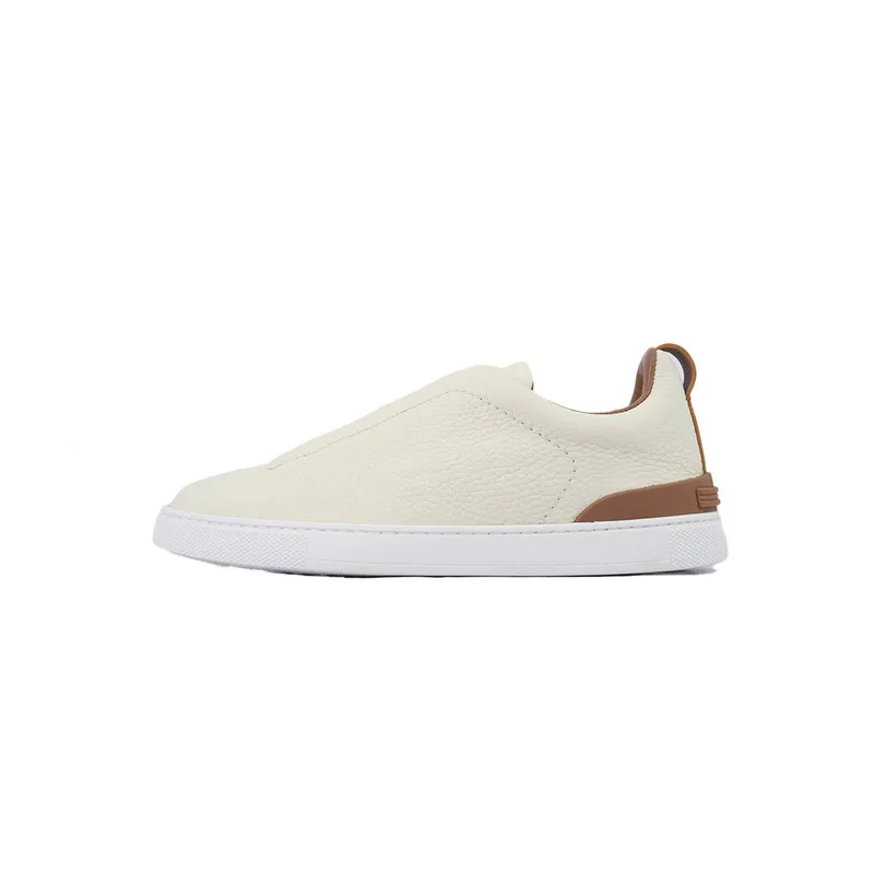 Zegna Brown White 