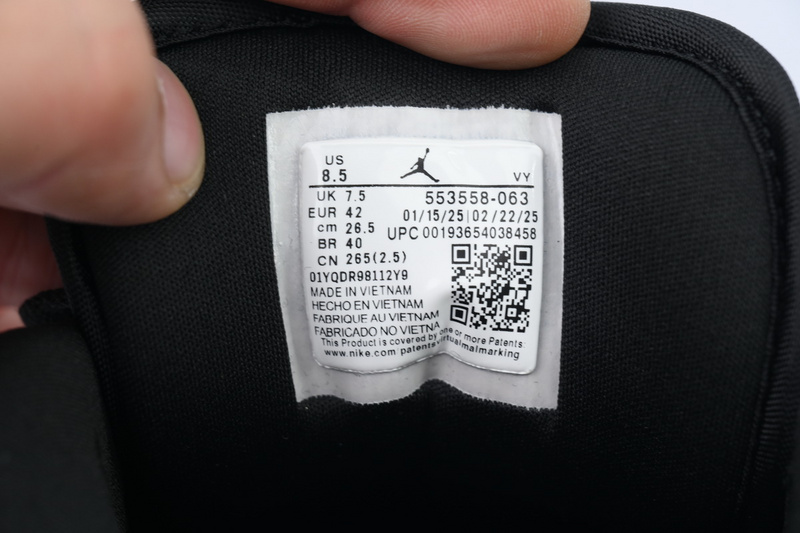 XH Air Jordan 1 Retro Low OG 'Black Red'