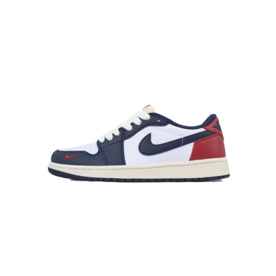 XH Air Jordan 1 Retro Low OG 'Howard University' 01