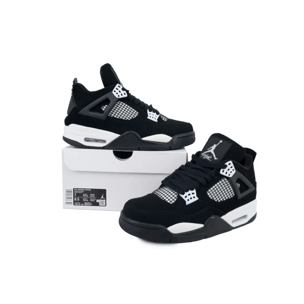 A1 Batch Air Jordan 4 Retro 'White Thunder'