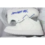 OFF-WHITE Out Of White and Blue Letters