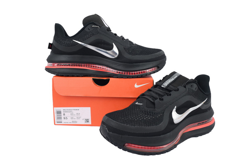 Air Zoom Pegasus Pegasus Premium 'Black Bright Crimson'