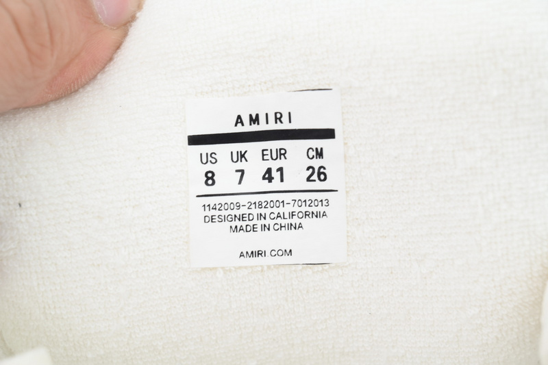 AMIRI Panda White Black