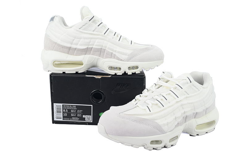 GX Comme des Garçons x Air Max 95 'White'