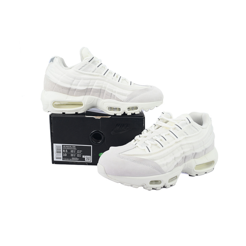 GX Comme des Garçons x Air Max 95 'White'