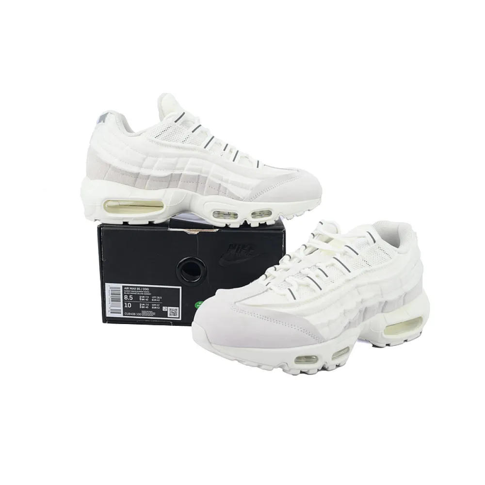 GX Comme des Garçons x Air Max 95 'White'