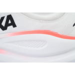 HOKA Bondi 9' Black White Red