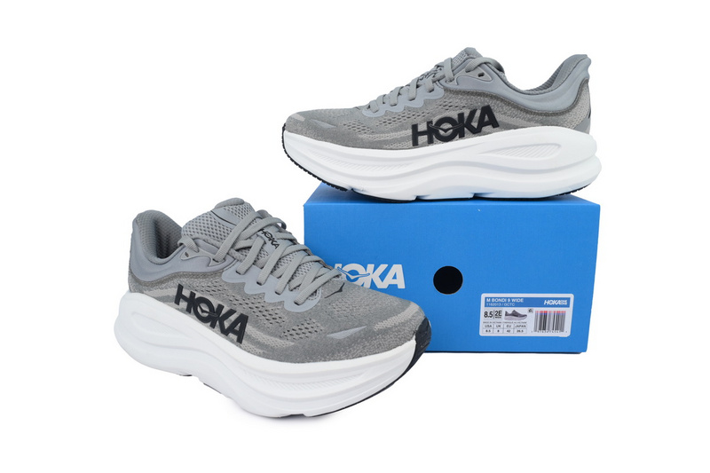 HOKA Bondi 9 'Grey'