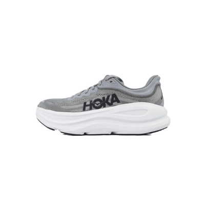 HOKA Bondi 9 'Grey' 01