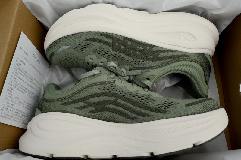 HOKA Bondi 9 'Seaweed Green'