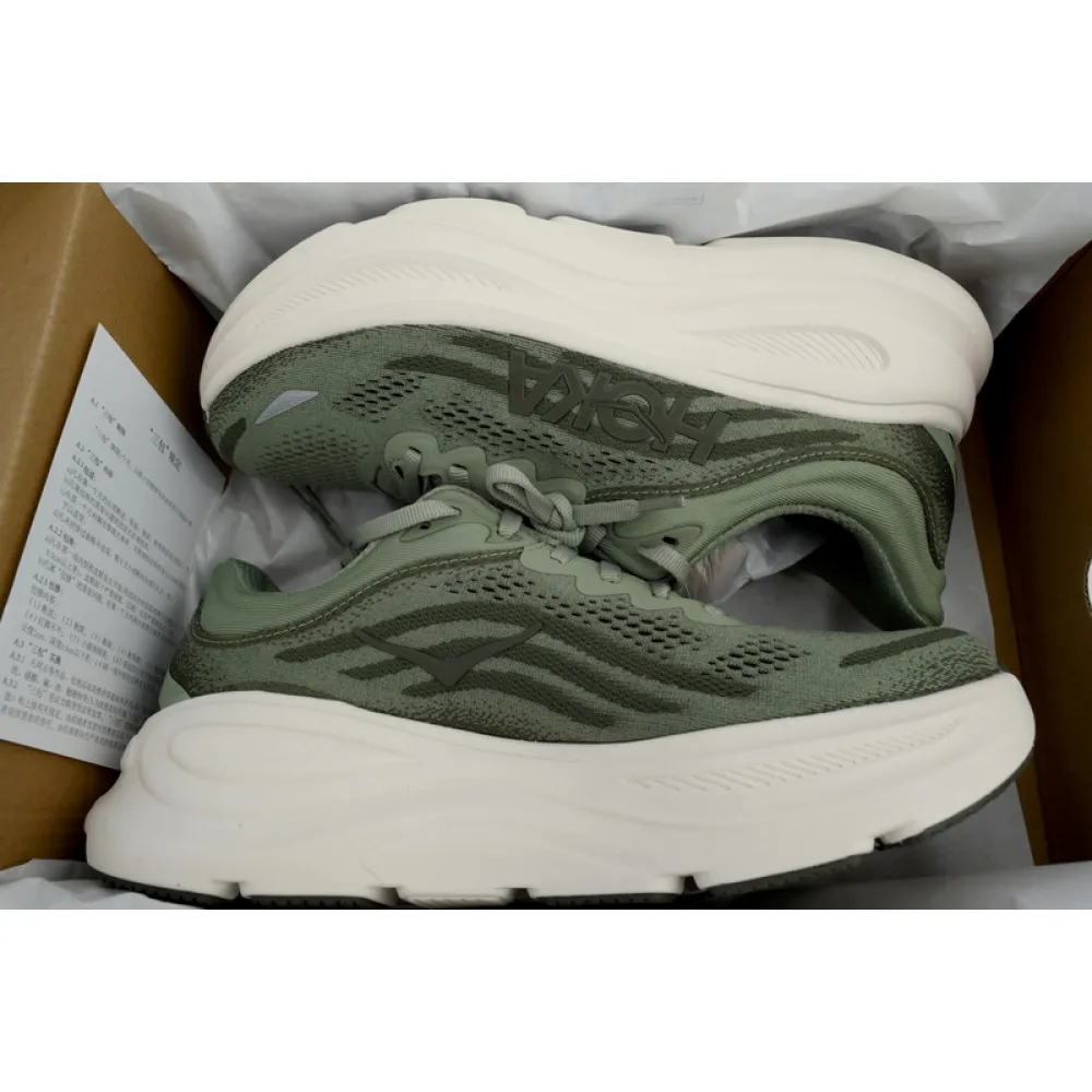 HOKA Bondi 9 'Seaweed Green'