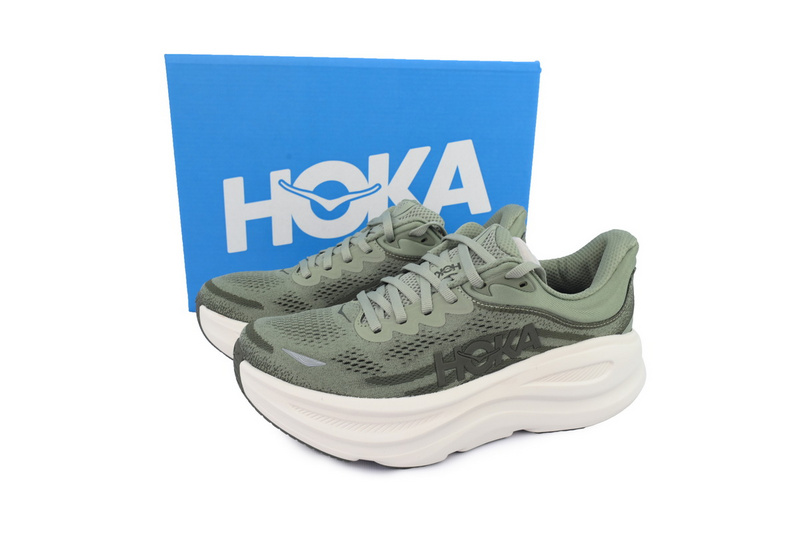 HOKA Bondi 9 'Seaweed Green'