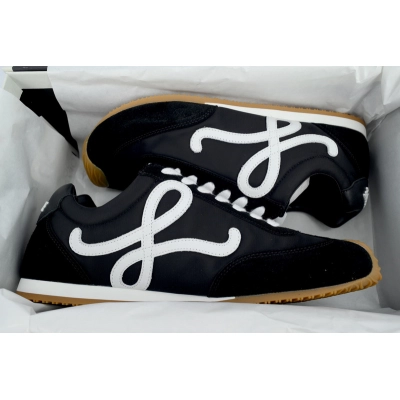 LOEWE Ballet Runner 2.0 Black Bnd White 02