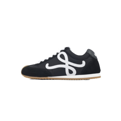 LOEWE Ballet Runner 2.0 Black Bnd White 01