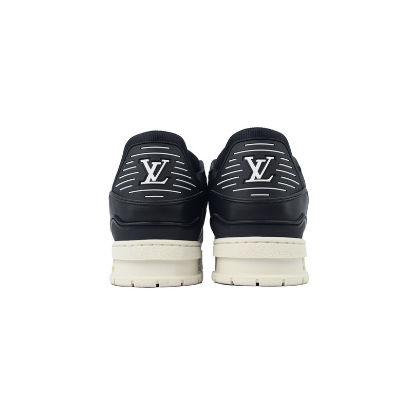 Louis Vuitton Black Skin And White Background 