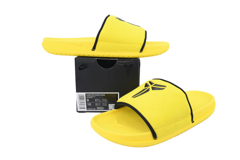 Nike Kobe Bryant x Offcourt Slide 'Black Yellow'