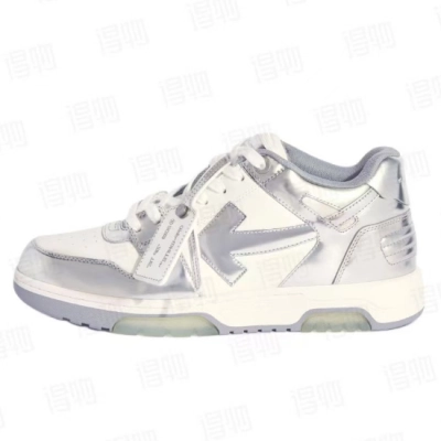 Off-White Out of Office 'White Silver' 01