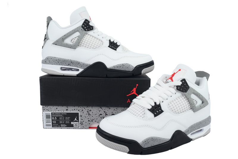 OG Batch Air Jordan 4 Retro OG 'White Cement'