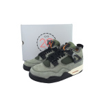 OG Batch Undefeated x Air Jordan 4 Retro Green Black Hook
