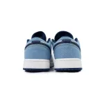 XH Air Jordan 1 Low Denim White Blue    