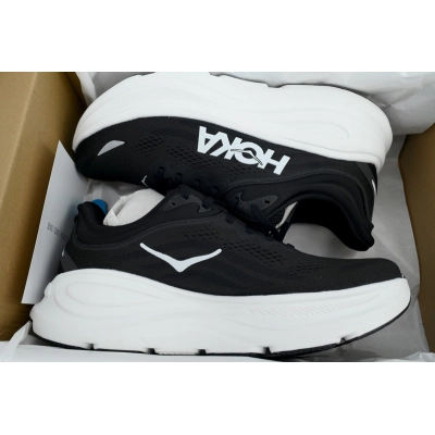 HOKA Bondi 9 'Black White' 02
