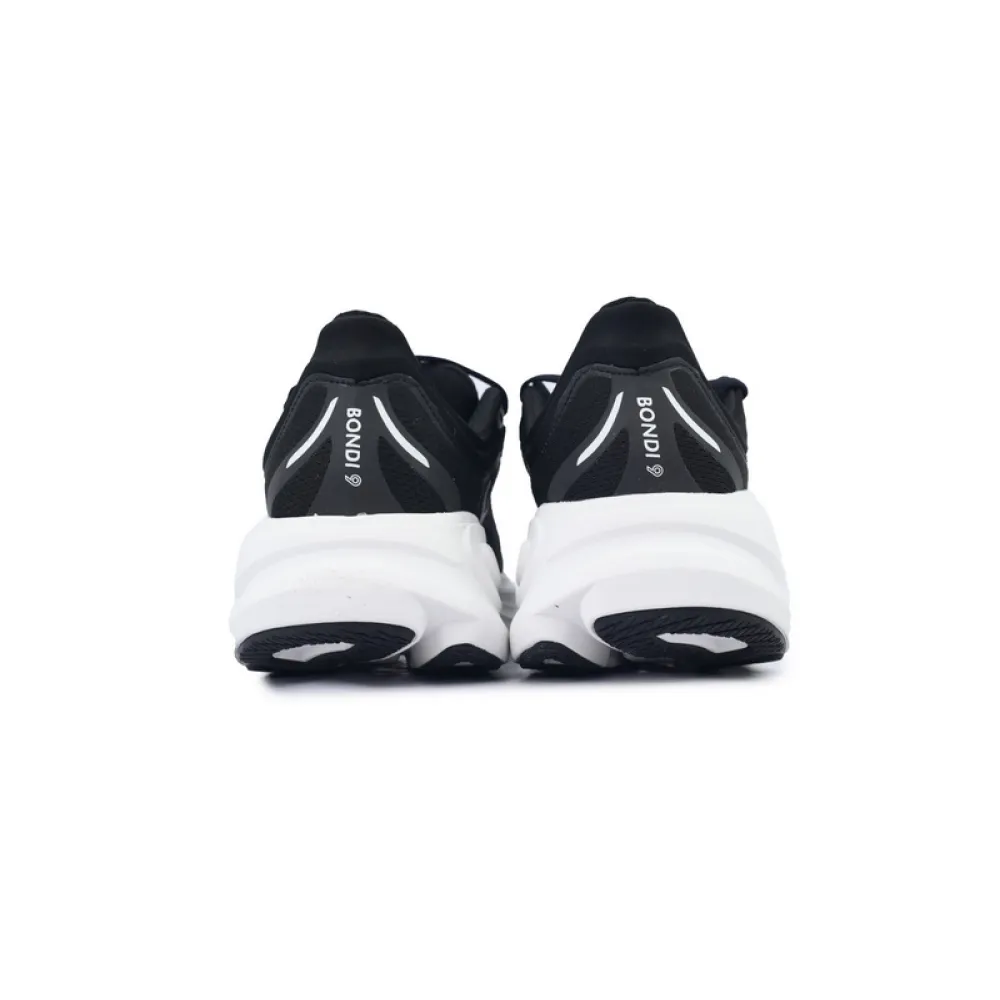 HOKA Bondi 9 'Black White'