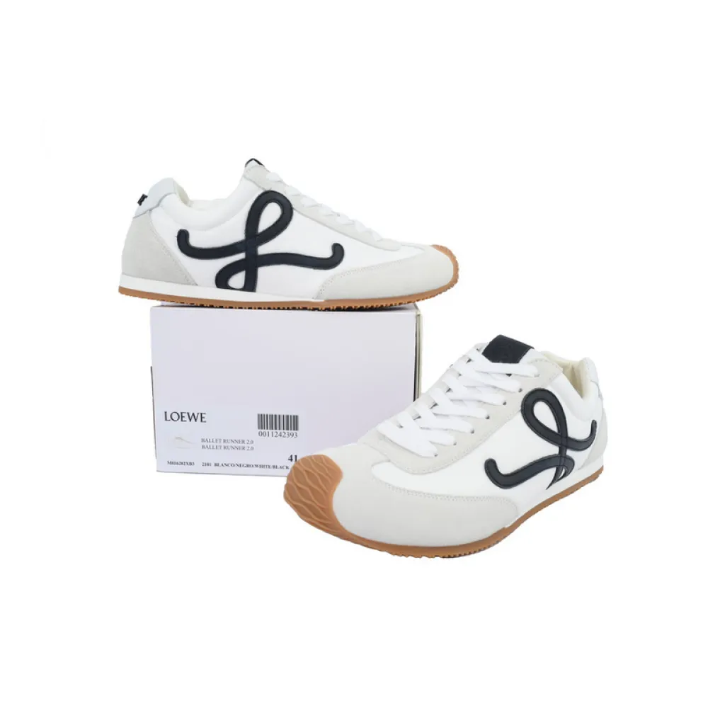 LOEWE Ballet Runner 2.0 White Black