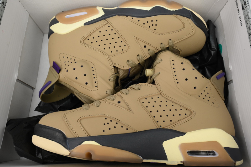 Q1 Air Jordan 6 Gore-Tex "Brown Kelp"