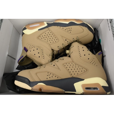 Q1 Air Jordan 6 Gore-Tex "Brown Kelp" 02
