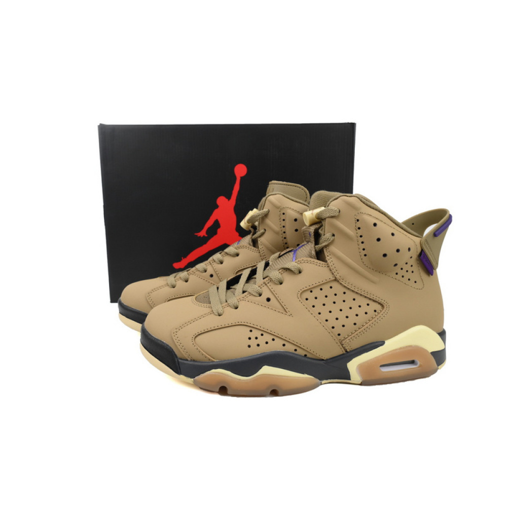 Q1 Air Jordan 6 Gore-Tex "Brown Kelp"