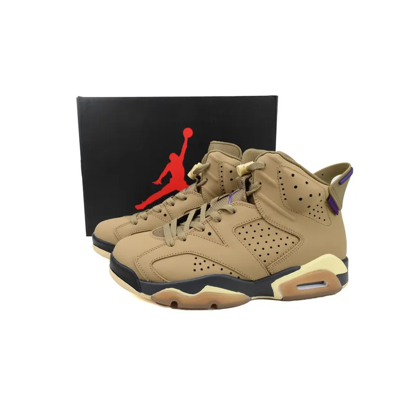 Q1 Air Jordan 6 Gore-Tex "Brown Kelp"