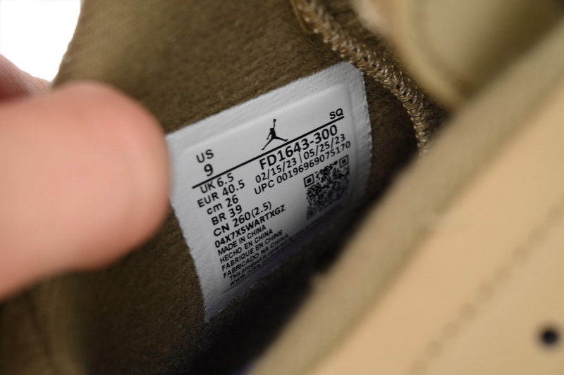 Q1 Air Jordan 6 Gore-Tex "Brown Kelp"