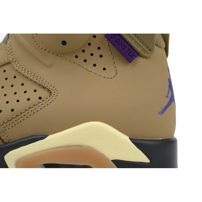 Q1 Air Jordan 6 Gore-Tex "Brown Kelp"